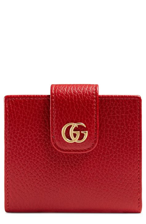 gucci marmont wallet red|gucci marmont coin case.